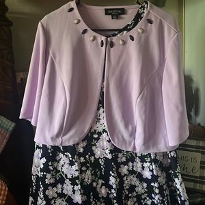 Lilac two pieces dress!!